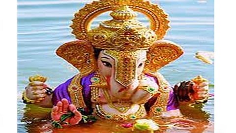 गणेश विसर्जन www.pudhari.news