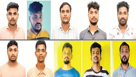 बेळगाव : सराफांना लुटणारी टोळी जेरबंद; 10 जणांना अटक