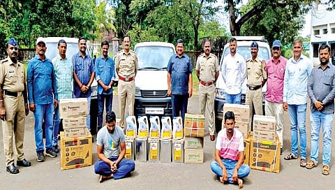 कोल्हापूर : आंतरराज्य टोळीतील दोघे घरफोडीप्रकरणी जेरबंद; 17 लाखांचा मुद्देमाल जप्त