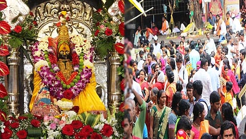 नवरात्री दुसरी माळ : ‘आई राजा उदो उदो’च्या जयघोषात तुळजापुरात भाविकांची अलोट गर्दी