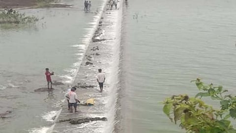 औरंगाबाद : परतीच्या पावसाने नदी-नाले तुडूंब; शेतकरी वर्ग सुखावला