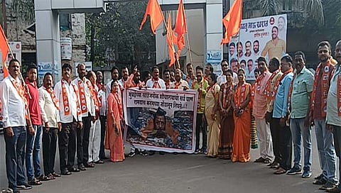 धुळे: रामदास कदम यांच्या वक्तव्याचा शिवसेनेकडून निषेध