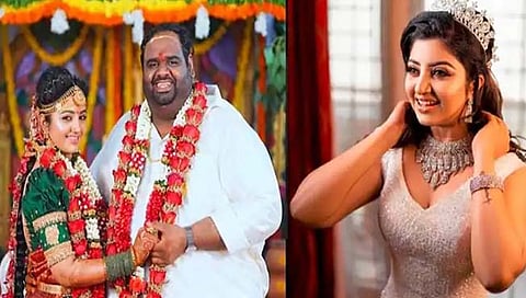 VJ Mahalakshmi : अभिनेत्री महालक्ष्मी अडकली विवाहबंधनात; निर्माता रवींद्र चंद्रशेखरन सोबत बांधली लग्नगाठ