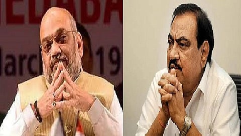 अमीत शहा, एकनाथ खडसे