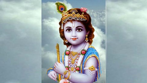 नवरात्रौत्सवात होते श्रीकृष्णाची पूजा