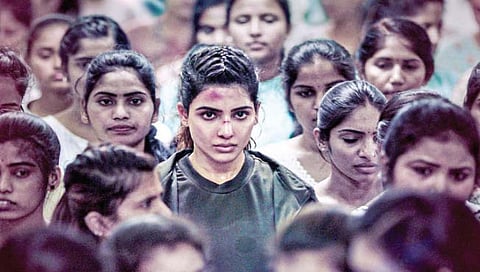 समंथा पुन्हा अॅक्शन अवतारात