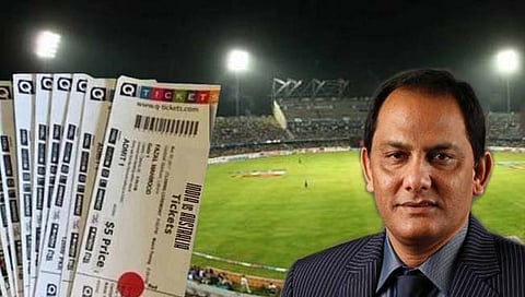 तिकीट विक्रीत काळाबाजार झालेला नाही : मोहम्मद अझरुद्दीन