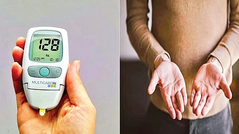 हातावरही दिसतात मधुमेहाची लक्षणे, जाणून घ्या अधिक