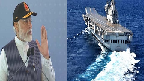 INS Vikrant : ‘आयएनएस विक्रांत’ भारतीय नौदलात दाखल, पंतप्रधानांच्या उपस्थितीत अनावरण
