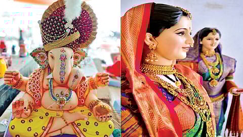 सांगली : कस्तुरी क्लबतर्फे गौरी – गणपती आरास स्पर्धा