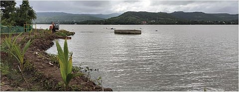 जादा पाणी सोडूनही खडकवासला काठोकाठ भरले आहे. धरणाचे पाणलोट क्षेत्र.