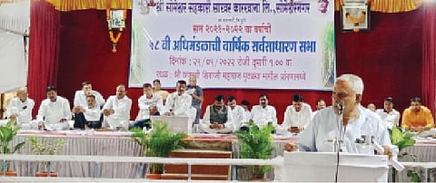 सोमेश्वरनगर : ‘सोमेश्वर’च्या सभेत सभासद-सत्ताधार्यांमध्ये खडाजंगी