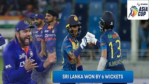 Asia Cup IND vs SL : श्रीलंकेने ६ विकेट्स राखून भारताचा केला पराभव; टीम इंडियाचे स्पर्धेतील आव्हान संपुष्टात
