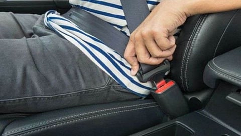 आजपासून चारचाकींत सीटबेल्टची सक्ती!