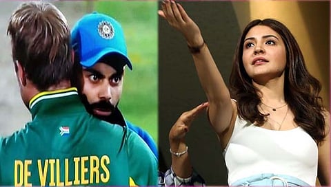 विराट-एबीडी जोडीचा ‘तो’ फोटो पाहून अनुष्का हैराण, तिची भन्नाट कमेंट व्हायरल!