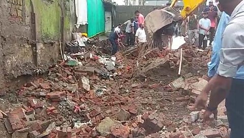 डोंबिवली: भिंत कोसळून २ कामगारांचा मृत्यू : ३ जण जखमी