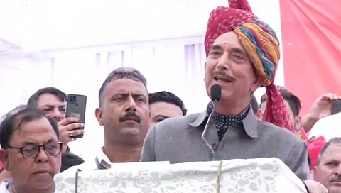 गुलाम नबी आझाद यांची माेठी घोषणा : नवीन पक्षाचे नाव ठरविणार जम्मू-काश्मीरमधील जनता