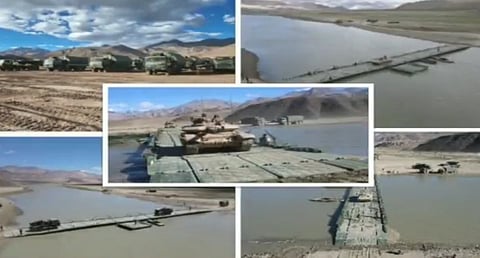 पाहा व्हिडिओ : भारतीय लष्कराचे अप्रतिम कौशल्य, लडाखमध्ये ‘ब्रिजिंग चॅलेंजेस-…’