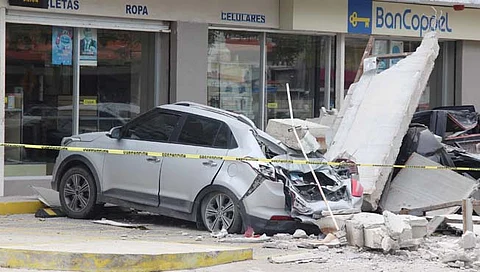 Earthquake in Mexico | शक्तीशाली भूकंपाने मेक्सिको हादरलं, त्सुनामी सदृश्य स्थिती, पहा व्हिडिओ
