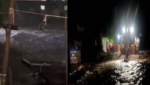 ढगफुटी सदृश पावसाने हाहाकार