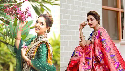 Rupali Bhosale : रूप सुंदरी तू मनमोहिनी ?❤️; रूपाली साज तुझा हा लयभारी (video)