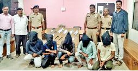 दरोड्याच्या तयारीतील टोळी जेरबंद ; संशयितांवर सांगली जिल्ह्यात गंभीर गुन्हे