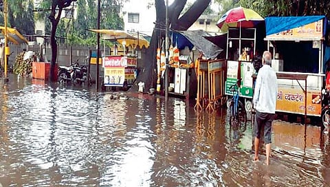 इचलकरंजी : परतीच्या पावसाचा तडाखा; जनजीवन विस्कळीत