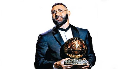 करीम बेंझेमा बॅलन डी’ओर पुरस्काराचा मानकरी