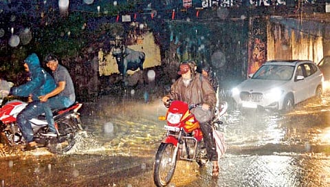 कोल्हापुरात दुसर्या दिवशीही मुसळधार