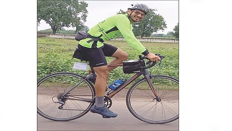 देवळा : रॅन्डोनियर किताब पटकावणारा देवळ्याचा जय बच्छाव.