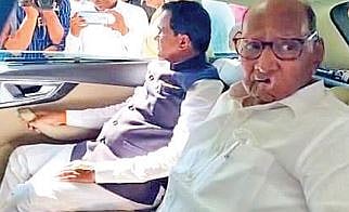 शरद पवार- रावसाहेब दानवे यांचा एकाच कारमधून प्रवास!