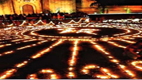 मुंबई : शिवसेनेच्या बालेकिल्ल्यात भाजपचा दीपोत्सव!