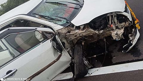 नांदेड : कार-दुचाकीच्या अपघातात एकजण जागीच ठार