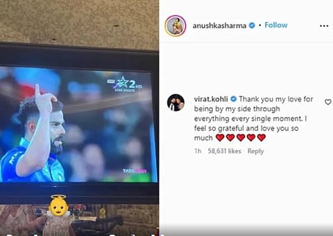 Anushka Sharma insta post