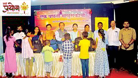 अनाथ मुलांची आनंदमय दिवाळी