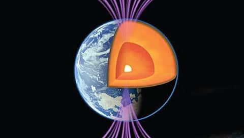 पृथ्वीच्या पोटात पाण्याचे भांडार