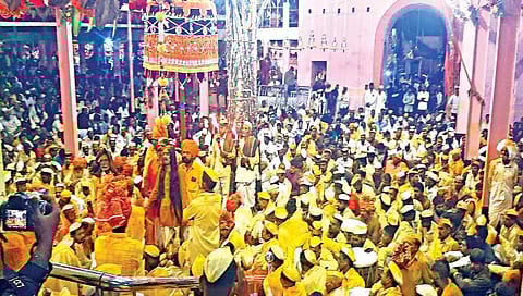 महाराष्ट्रात नद्याजोड प्रकल्पातून नंदनवन फुलेल! आप्पाचीवाडीतील भाकणुकीत नाथांचे भाकीत