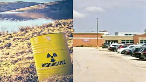 शाळेत सापडला दुसर्या महायुद्धातील रेडिओ अॅक्टिव्ह कचरा