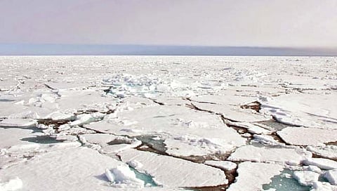 बर्फाच्छादित आर्क्टिकमध्ये घडताहेत रासायनिक बदल
