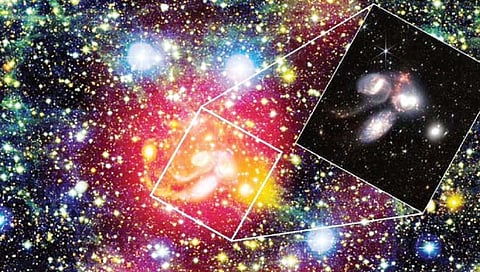 अवकाशात आढळली अणू वायू संरचना