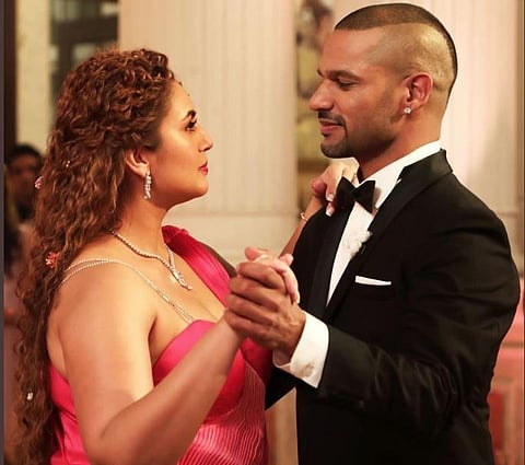 Shikhar Dhawan -huma qureshi