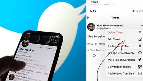 Twitter मध्ये झाला मोठा बदल; पोस्ट केलेले ट्विटही करता येणार ‘एडिट’ ; PayTm च्या संस्थापकांनी दिली माहिती