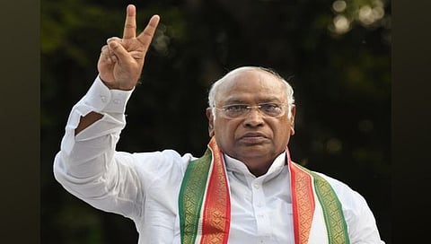 Congress president Mallikarjun Kharge