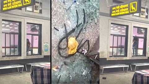सोलापूर रेल्वे स्थानकावर माथेफिरू तरुणीचा धिंगाणा; उच्च श्रेणी वेटिंग रूमची केली तोडफोड