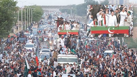 Imran Khan’s Long March : राहुल गांधींच्या ‘भारत जोडो’नंतर पाकिस्तानात इम्रान खान यांची पदयात्रा