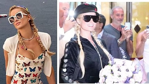 Paris Hilton : अमेरिकन अभिनेत्री पॅरिस हिल्टन भारत दौऱ्यावर; मुंबईत दाखल