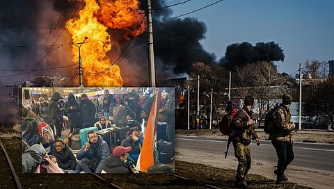 Russia-Ukraine War : भारतीय नागरिकांना पुन्हा युक्रेन सोडण्याचे आवाहन