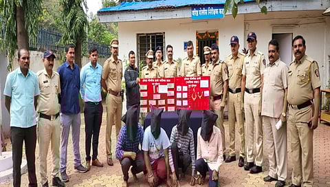 45 तोळे सोने हस्तगत,www.pudhari.news