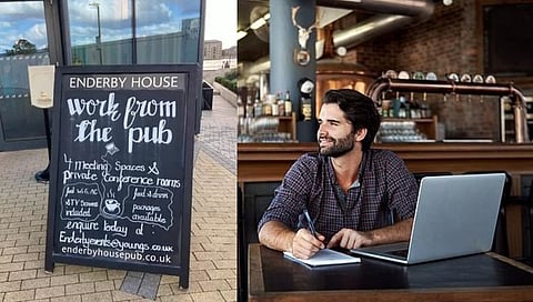 Working From Pub : वर्क फ्रॉम होमनंतर आता ‘वर्क फ्रॉम पब’; ब्रिटनमध्ये सुरू झाली नवी संकल्पना