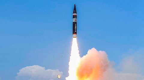 Agni Prime Missile : अग्नी प्राइम बॅलिस्टिक क्षेपणास्त्राची यशस्वी चाचणी!